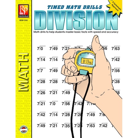 Remedia Publications Division Timed Math Drills Book 504